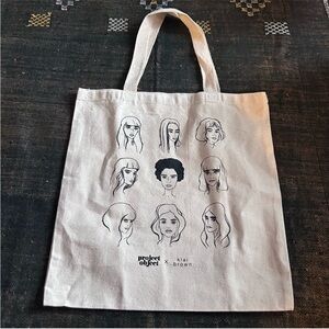 Project Object X Klai Brown Girls printed Tote